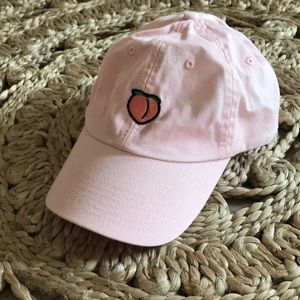 Peach emoji 🍑 baseball hat